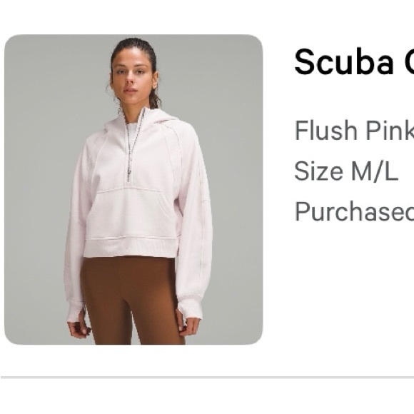 lululemon athletica Sweaters - NWT Lululemon Oversized Half-Zip Scuba